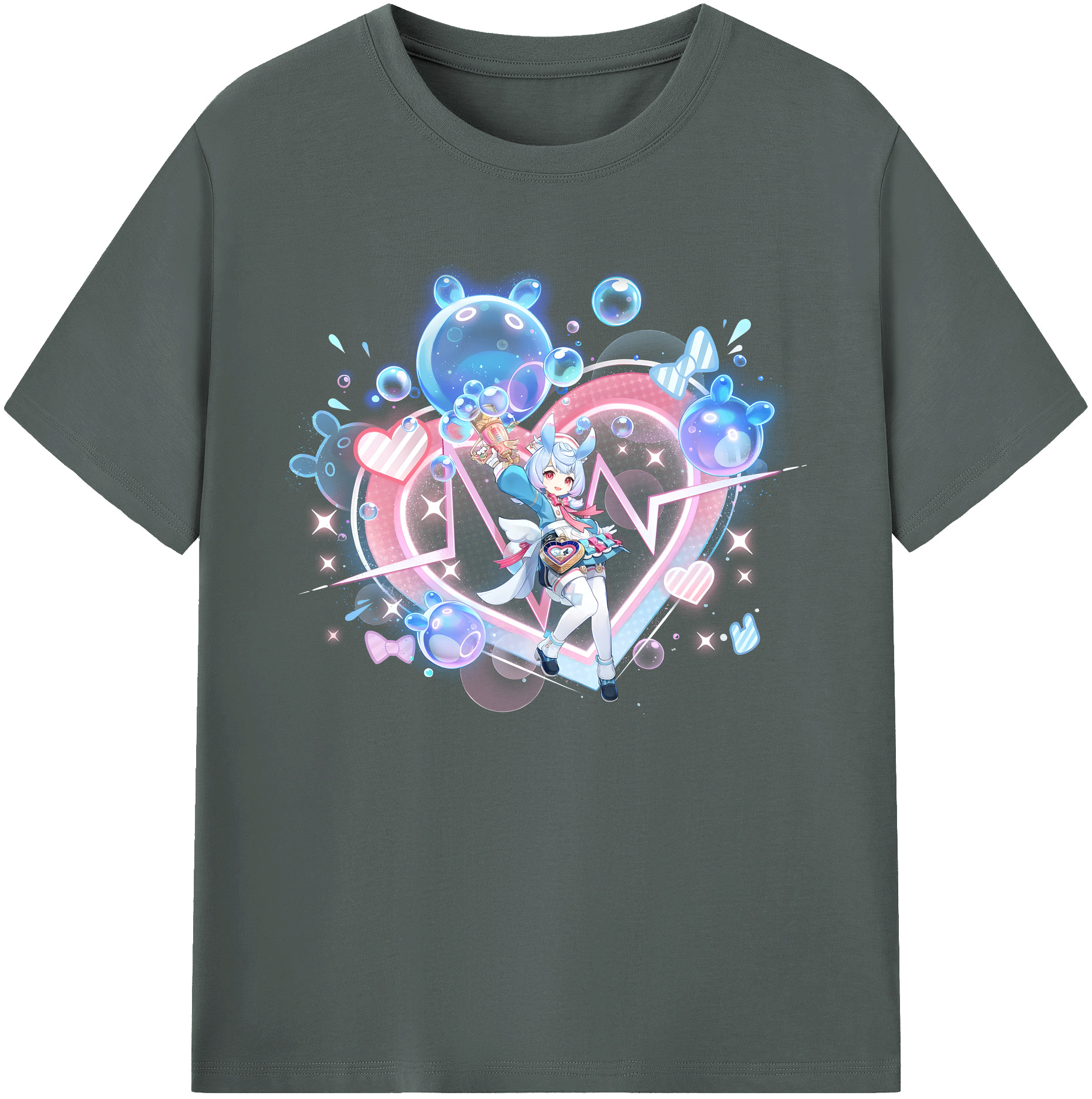 げんし神 シゲウィン genshin Shigewin 綿100％ メンズ半袖Tシャツ｜肌触りやわらか＆通気性